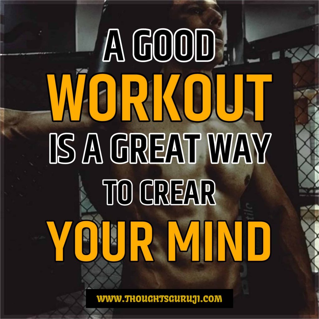 Gym Fitness & Workout Motivation Quotes and Status With Images
